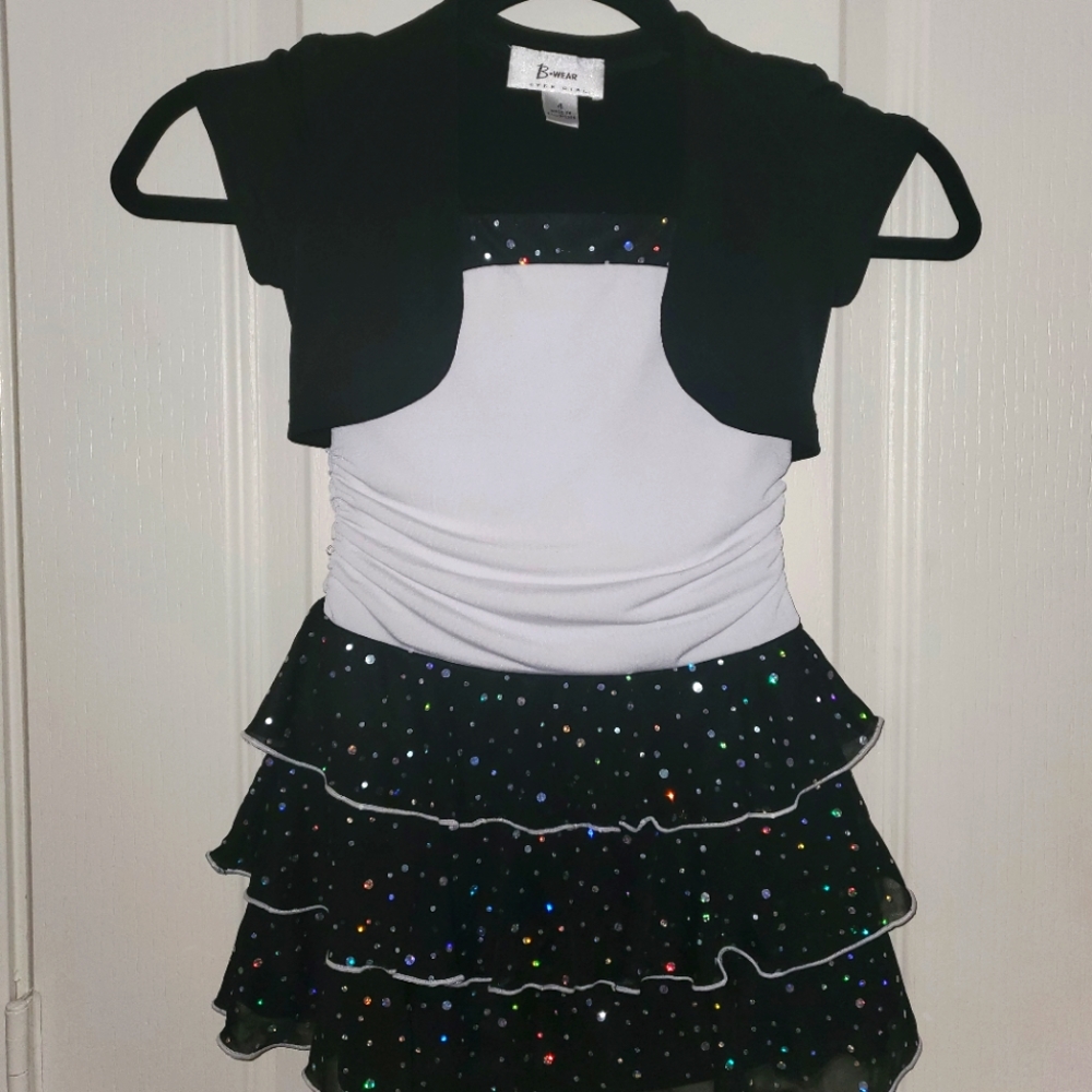 Sparkly Bolero Dress